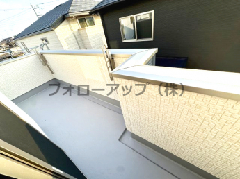 バルコニー付きです