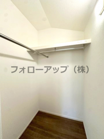 収納のためのスペースです