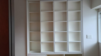 洋室（４帖）可動式書庫