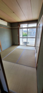 6帖の和室です。エアコン付き！