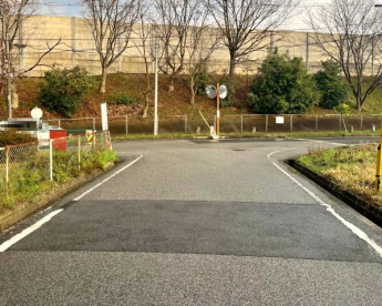 【前面道路含む現地写真】