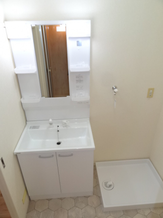 洗面脱衣所！洗面化粧台新調！