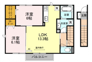 リバーハイム谷八木Ⅱ