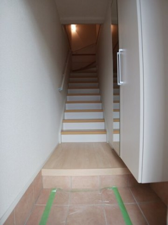 毎日通る玄関はこちらです