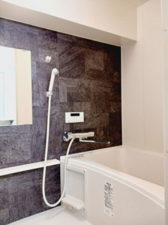 コンパクトで使いやすいお風呂です