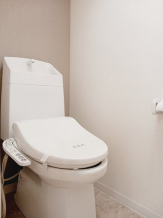 清潔感のあるトイレです