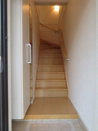 毎日通る玄関はこちらです