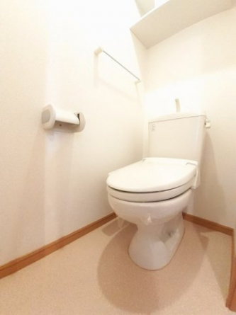 トイレもきれいです