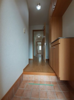 きれいな玄関です