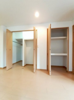 大きなスペースがあり、収納には困りません