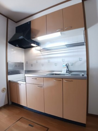 キッチンでお料理をお楽しみください