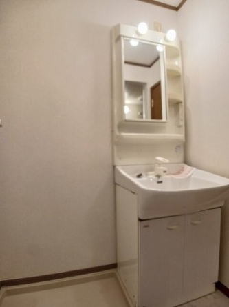 広い洗面スペース