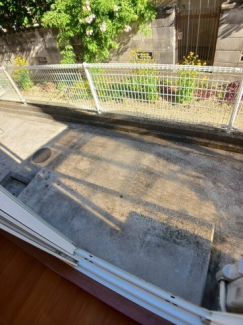 お庭の付いた物件です