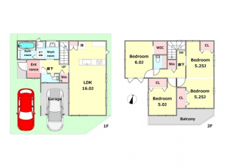 【1号棟】間取り