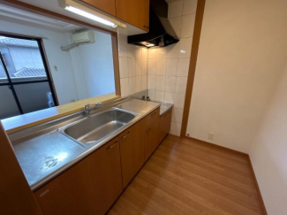 調理場も確保できる対面キッチン