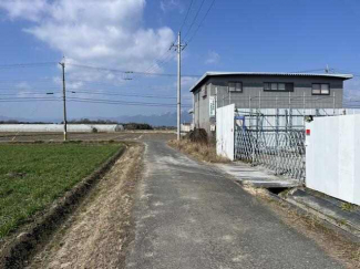 野洲市菖蒲の事業用地の画像