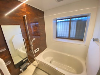 使いやすい、広いお風呂です