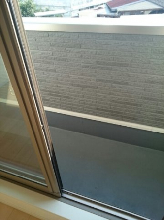 陽当たり良好なバルコニーです