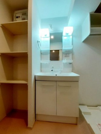 脱衣スペースもあります