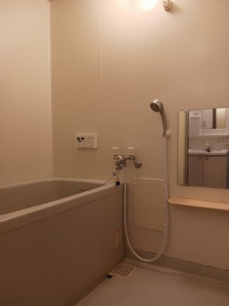 落ち着いた空間のお風呂です