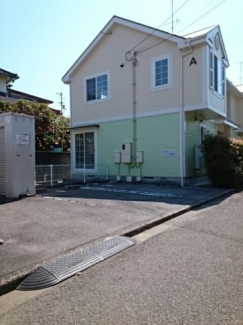 駐車場に車を止められます