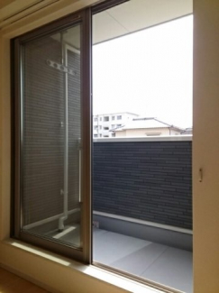 広々としたバルコニーです