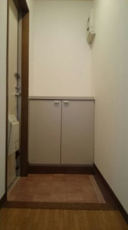 きれいな玄関です