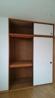 大きなスペースがあり、収納には困りません