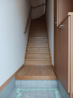 シンプルで使いやすい玄関です