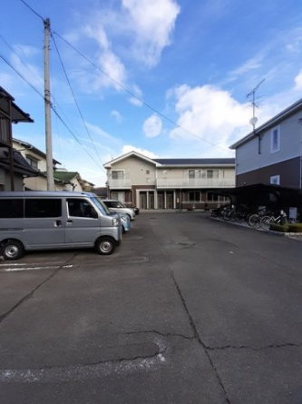 駐車スペースもあります