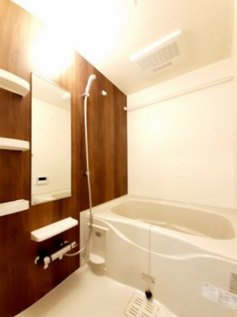 日々の疲れを癒すお風呂付です