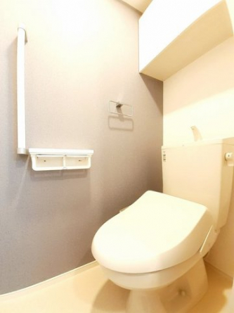 トイレもきれいです