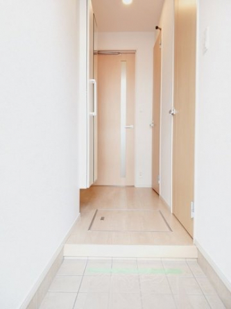 ゆったりとした玄関です