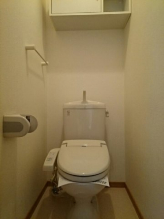 トイレもきれいです