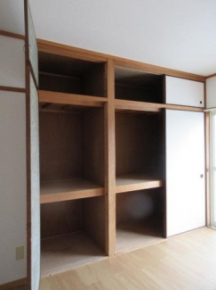 収納のためのスペースです