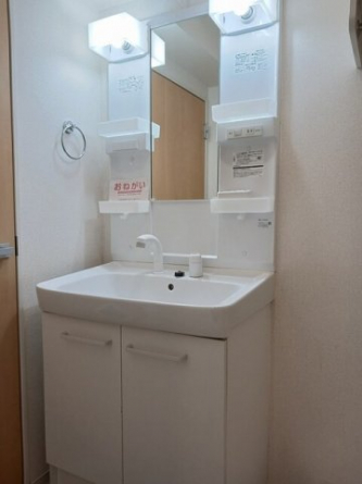 忙しい朝には欠かせない洗面所です