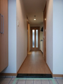 きれいな玄関です