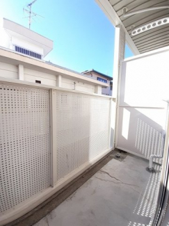 陽当たり良好なバルコニーです