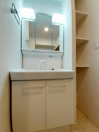 広い洗面スペース