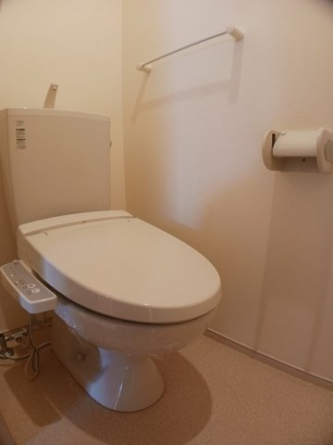 清潔感のあるトイレです