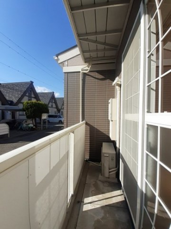 バルコニーがあります