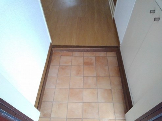 きれいな玄関です