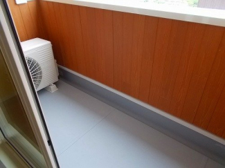 広々としたバルコニーです