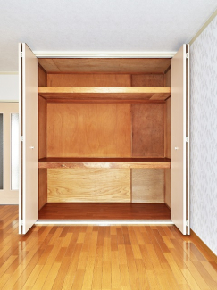 リビングの大型収納