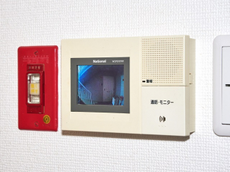 カラーモニター付インターホン