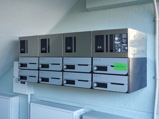 宅配ボックス付メールボックス