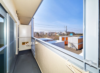 西面バルコニー