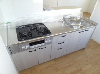 ガスシステムキッチン新調！