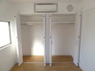 たっぷりクローゼット♪