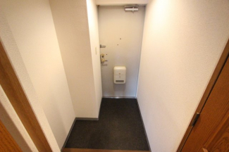 ゆったりとした玄関です